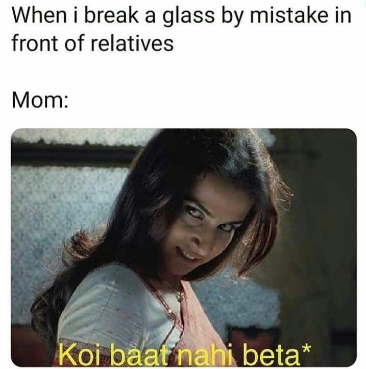 When I break glass by mistake